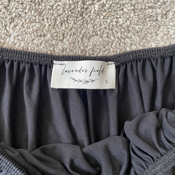 ...lavender field... Boho/Western Off-The-Shoulder Blouse - Picture 3 of 6